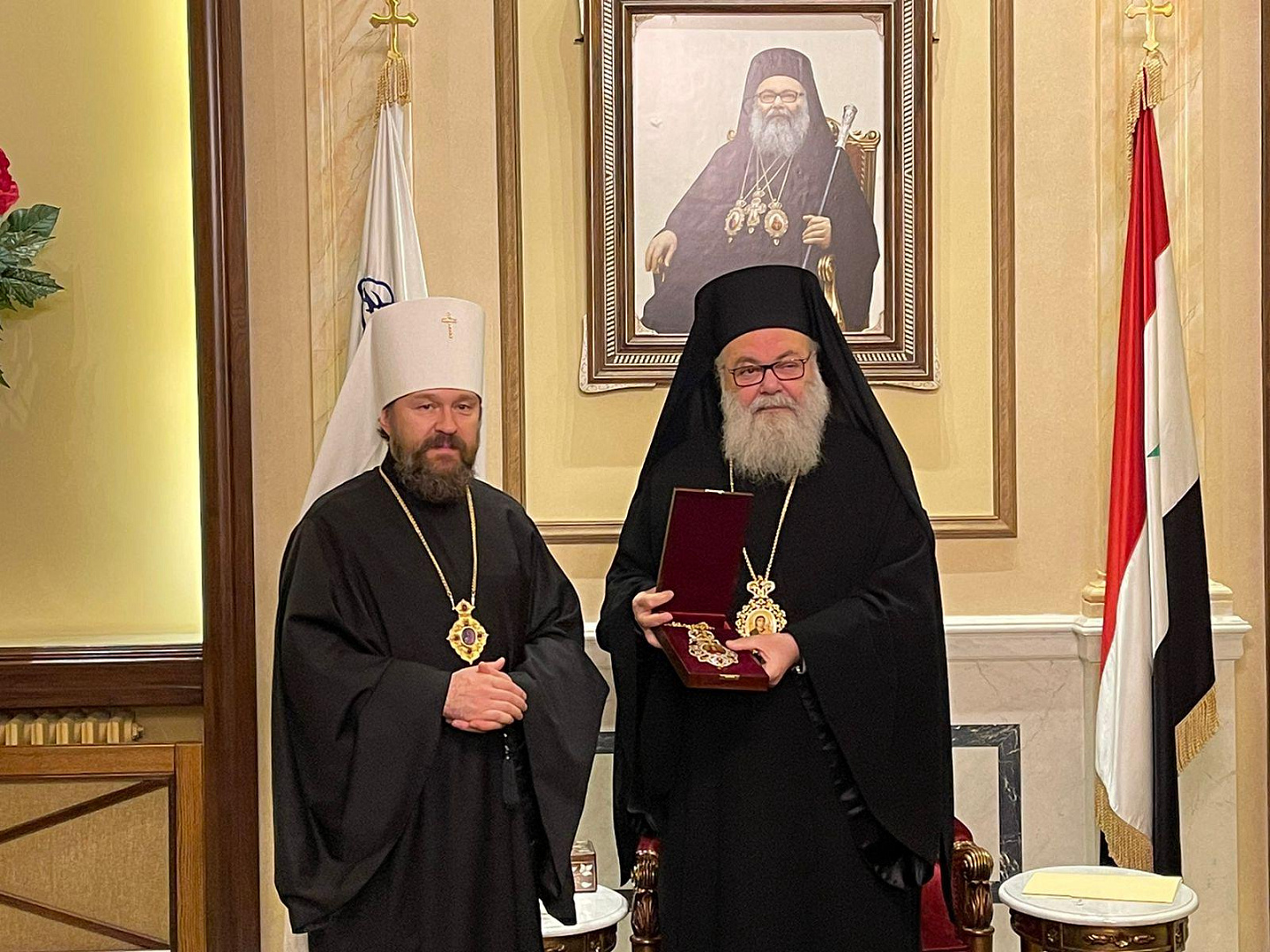 Председатель ОВЦС встретился с Блаженнейшим Патриархом Антиохийским Иоанном Х