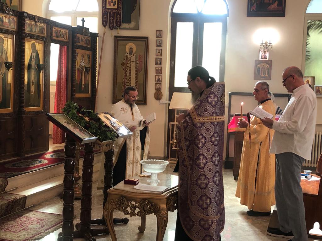 Водосвятный молебен с пением акафиста святому священномученику Игнатию Богоносцу