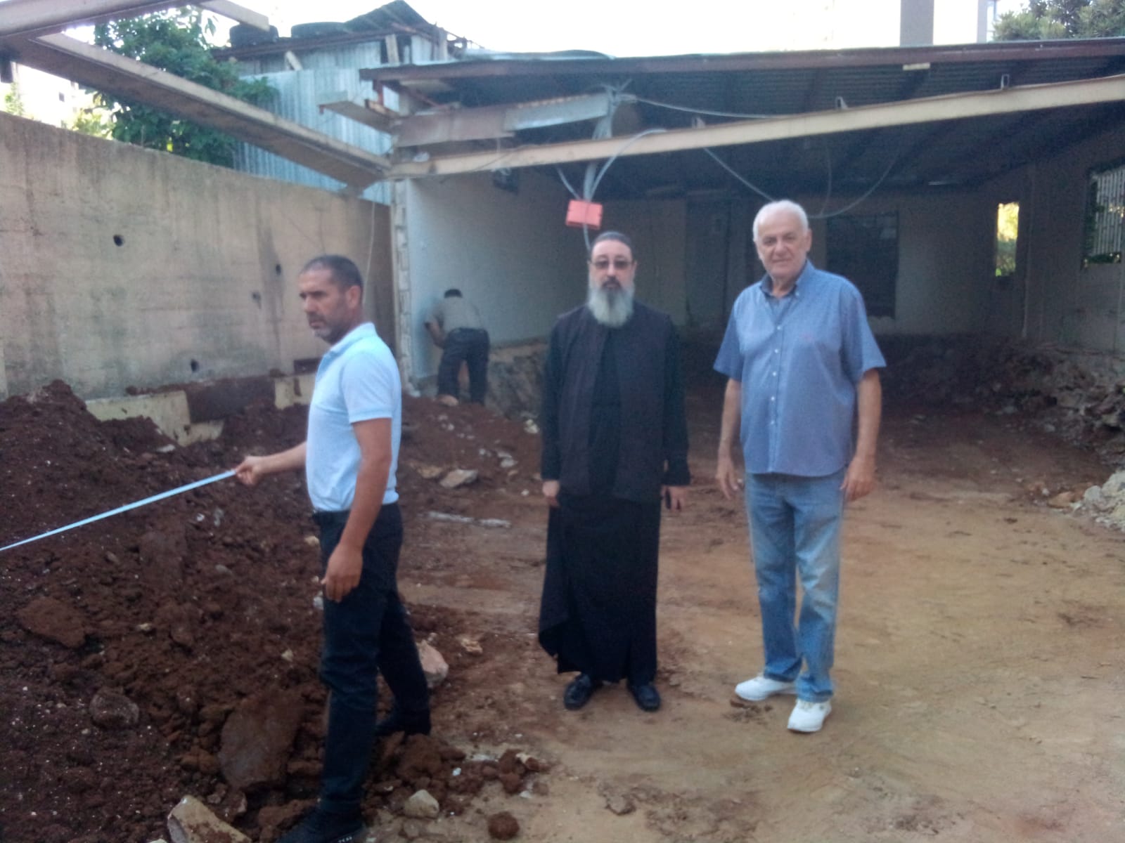 Началась реконструкция храма Благовещения Пресвятой Богородицы в котором Бейрутская община совершает свои богослужения