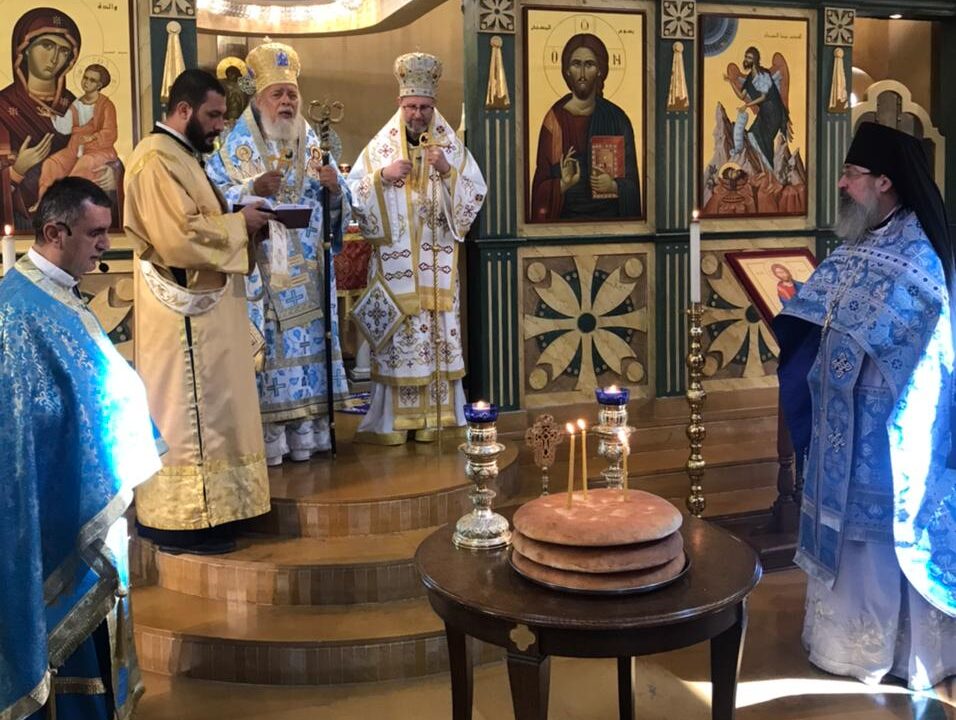 Настоятель Бейрутского подворья Русской Православной Церкви принял участие в праздничной Литургии в Рабии на северо-западе Сирии