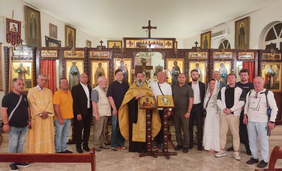 Делегация московского Правительства посетила представительство Русской Православной Церкви в Дамаске