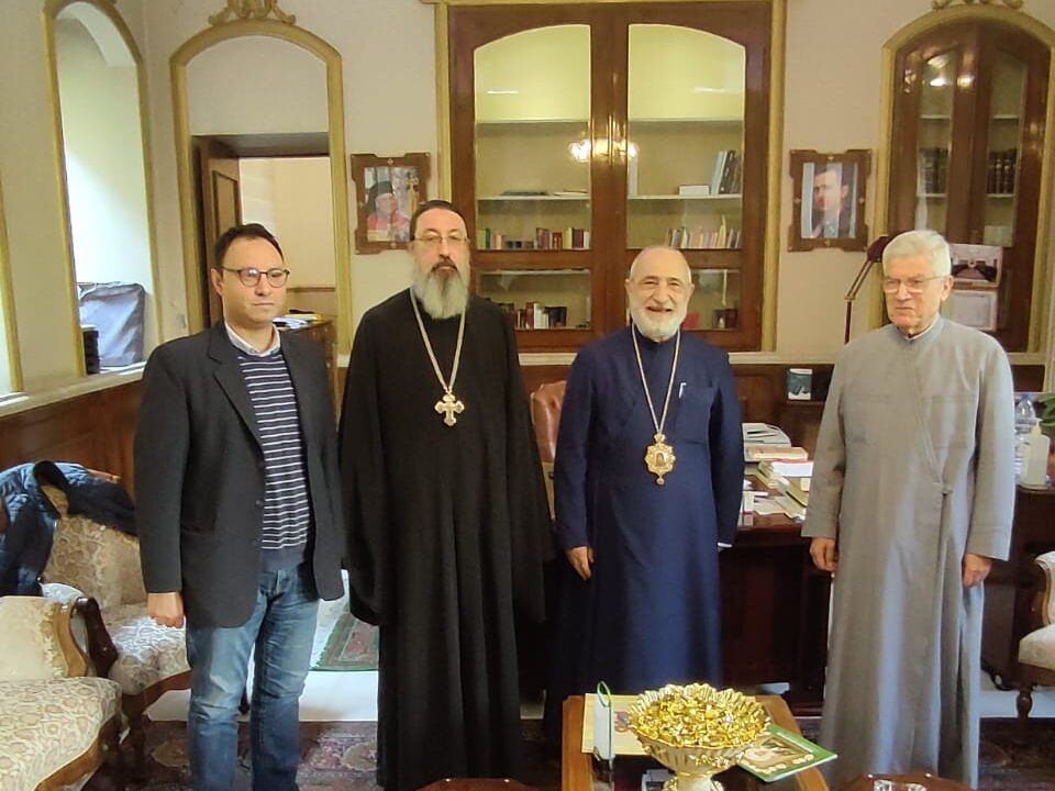 Архимандрит Филипп посетил Факультет богословия при Мелькитской греко-католической патриархии Дамаска