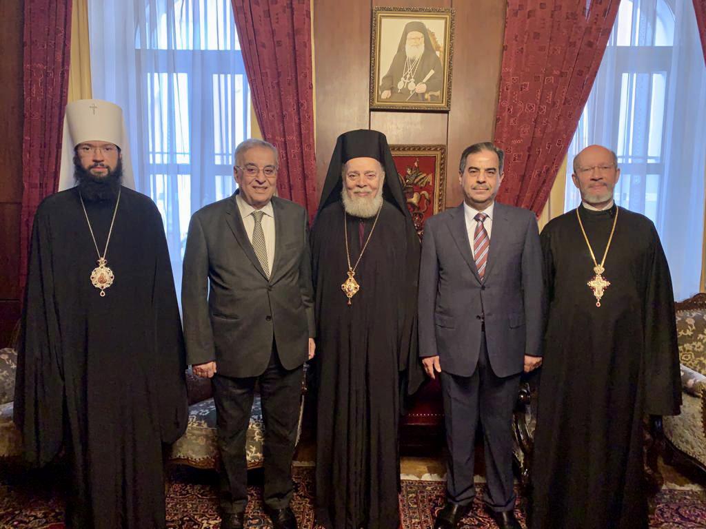 Министр иностранных дел Ливана посетил московское Подворье Антиохийской Православной Церкви