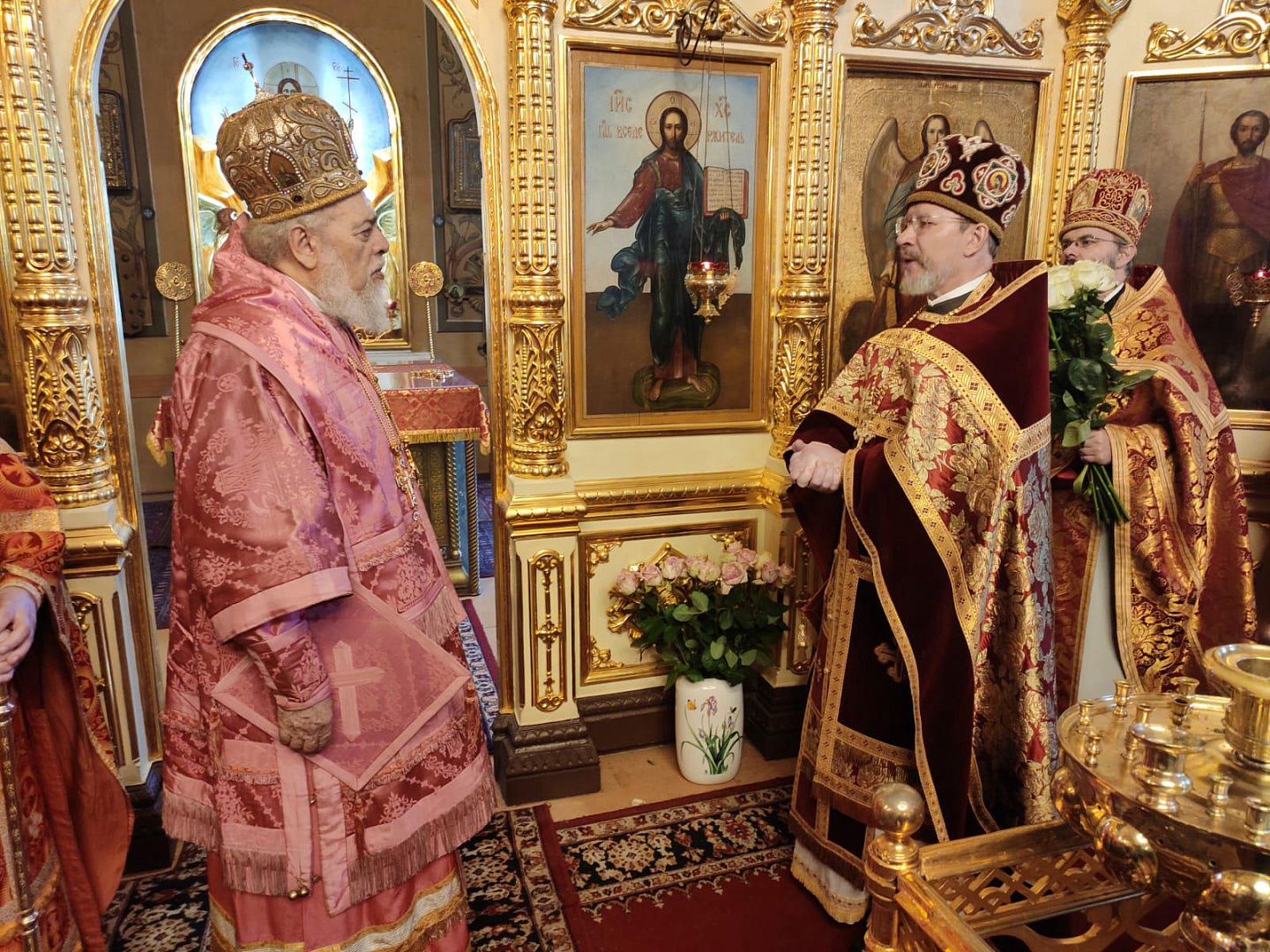 На Антиохийском подворье отметили 45-летие служения митрополита Филиппольского Нифона в Москве