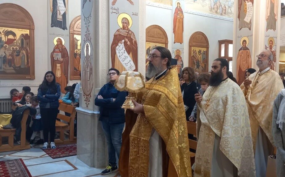 Настоятель и прихожане Бейрутского подворья Русской Православной Церкви приняли участие в праздничной Литургии в г. Захле