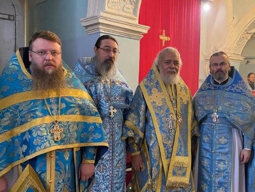Архимандрит Филипп принял участие в торжествах на подворье Антиохийской Православной Церкви в Москве