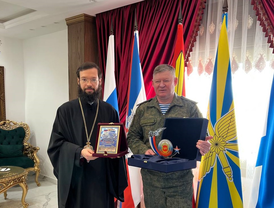 Митрополит Волоколамский Антоний посетил российскую базу «Хмеймим» в Сирии