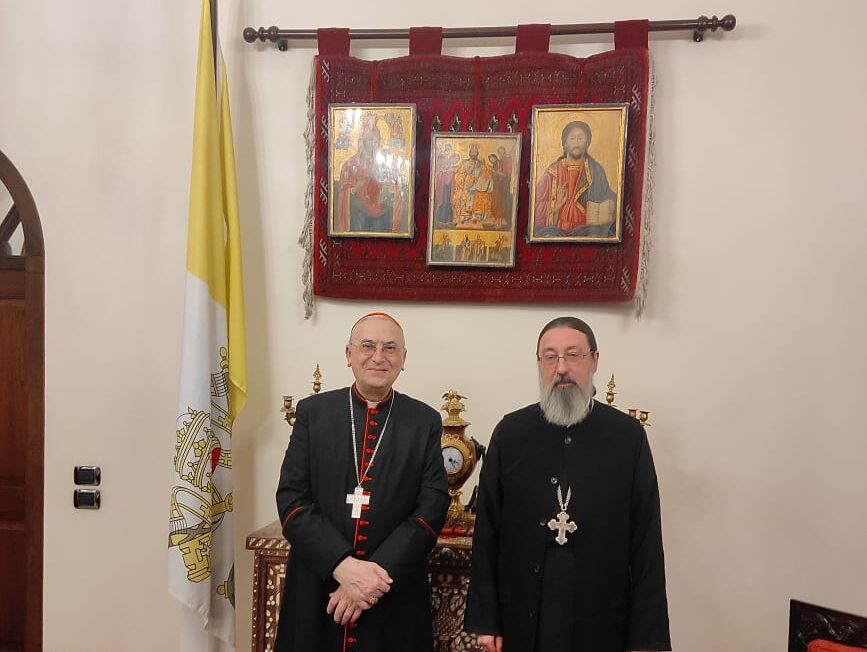 Состоялась встреча Представителя Русской Православной Церкви с Папским нунцием в Дамаске кардиналом Марио Дзенари