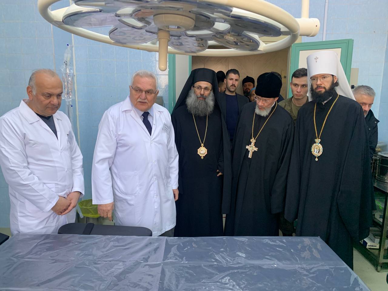 Председатель ОВЦС посетил Патриарший госпиталь «Аль-Хосн» в Сирии