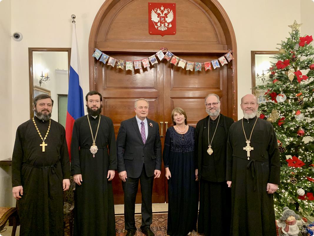 Митрополит Волоколамский Антоний встретился с послом России в Ливане