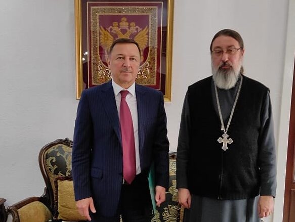 Состоялась встреча представителя Русской Православной Церкви с Чрезвычайным и Полномочным послом Российской Федерации в Сирии