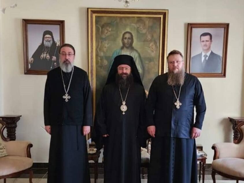 Представитель Русской Православной Церкви посетил пострадавшую от землетрясения Алеппскую митрополию