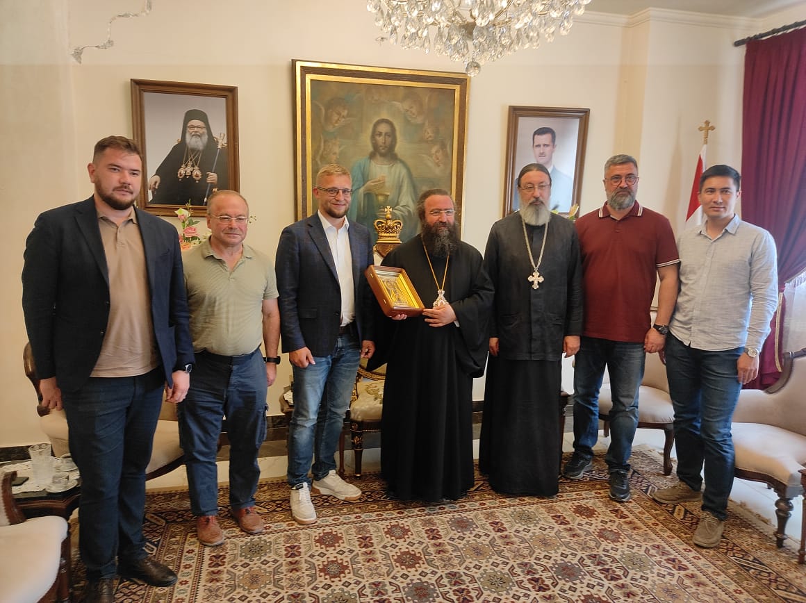 Делегация Фонда поддержки христианской культуры и наследия посетила Алеппскую митрополию Антиохийской Православной Церкви