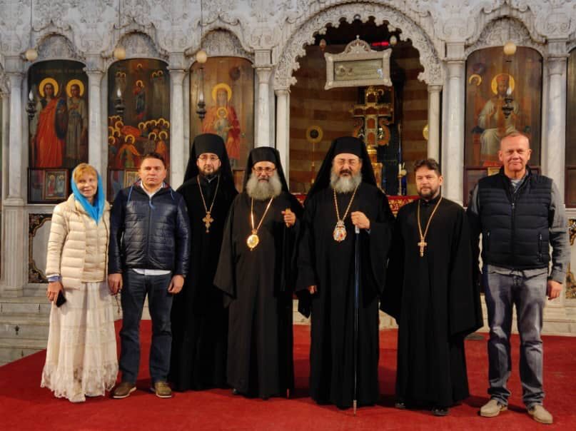 Паломники Императорского Православного Палестинского Общества посетили святые места в Дамаске