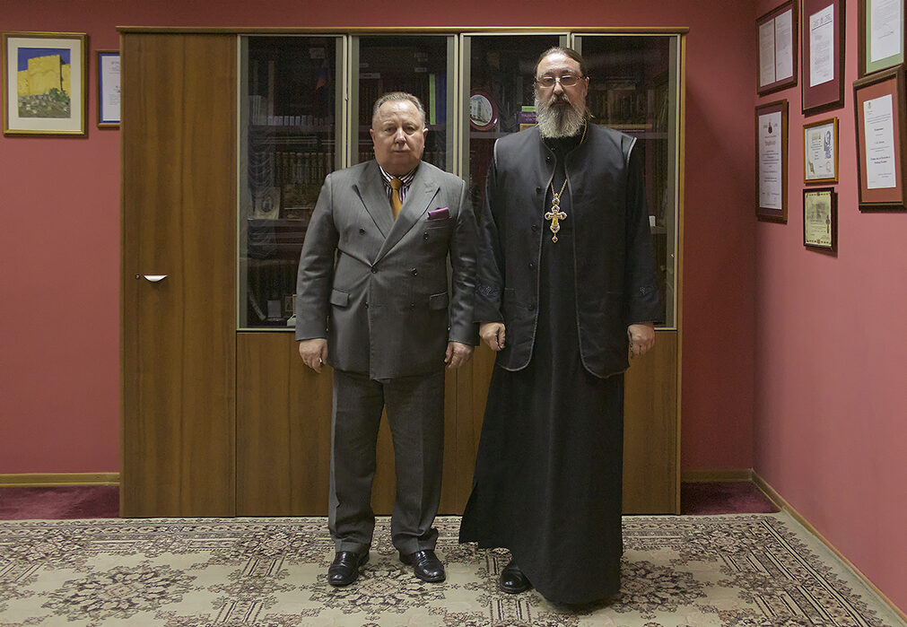 Представитель Русской Православной Церкви встретился с президентом Фонда духовного единства народов