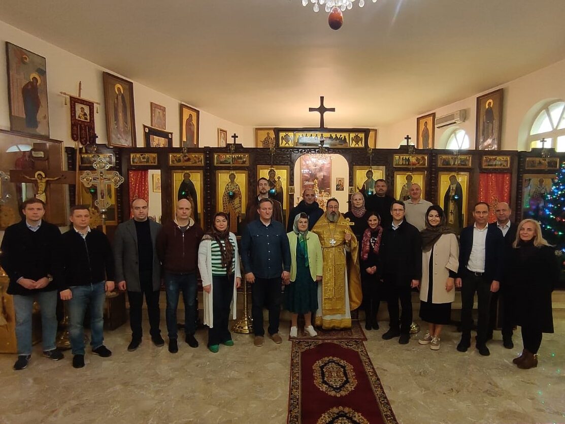 Делегация из России посетила представительство Русской Православной Церкви в Дамаске
