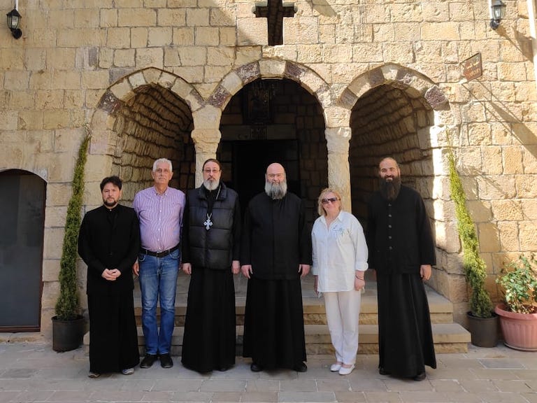 Представитель Русской Православной Церкви посетил Патриарший монастырь вмч. Георгия