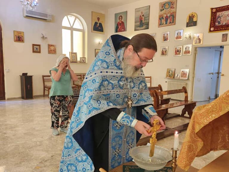 Водосвятный молебен