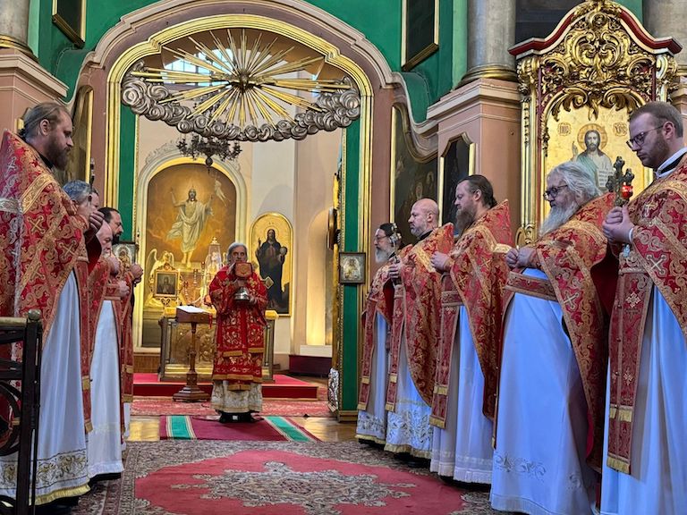 Престольный праздник в Виленском Свято-Духовом монастыре