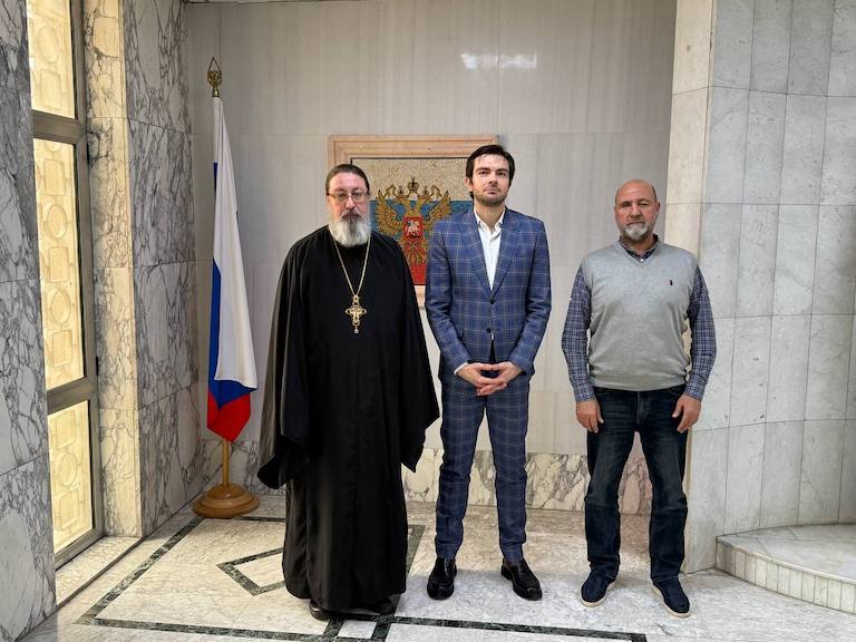 Состоялась встреча представителя Русской Православной Церкви с временным поверенным в делах Российской Федерации в Сирии