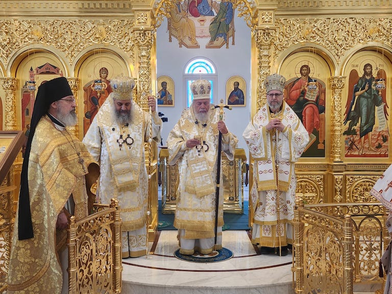 Божественная литургия в день празднования иконы Божией Матери “Нечаянная Радость”