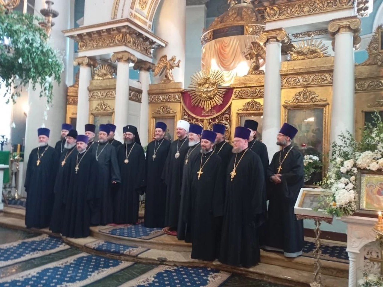 Божественная литургия в день чествования 55-летнего юбилея протоиерея Игоря Выжанова