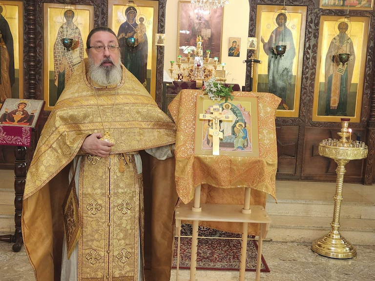 Божественная литургия в понедельник 5-й седмицы по Пятидесятнице